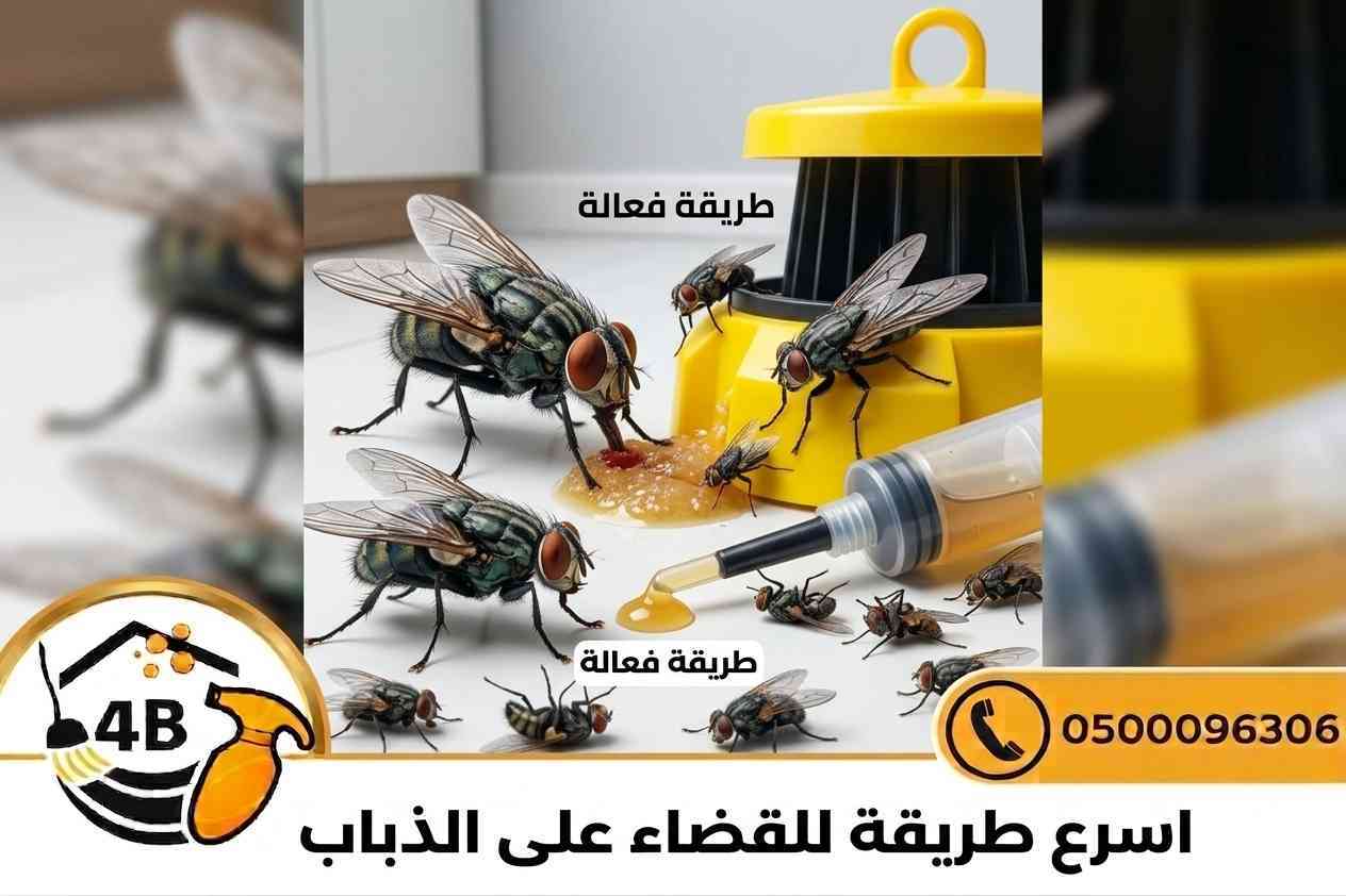 اسرع طريقة للقضاء على الذباب