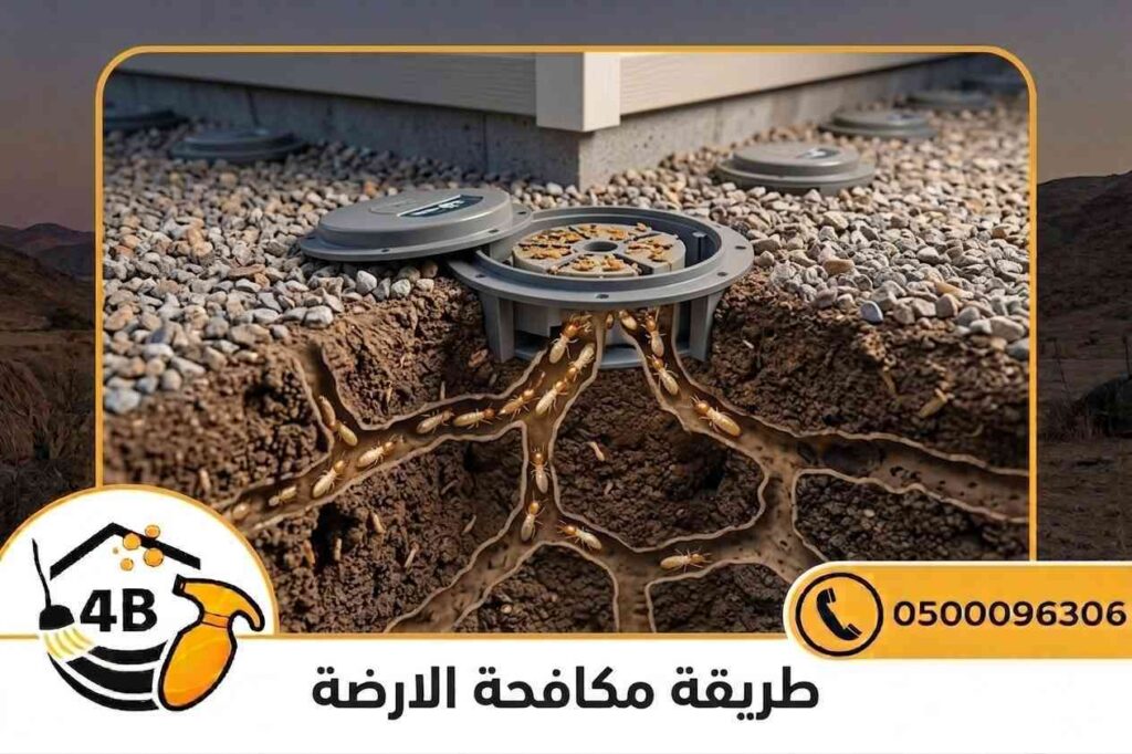 طريقة مكافحة الارضة
