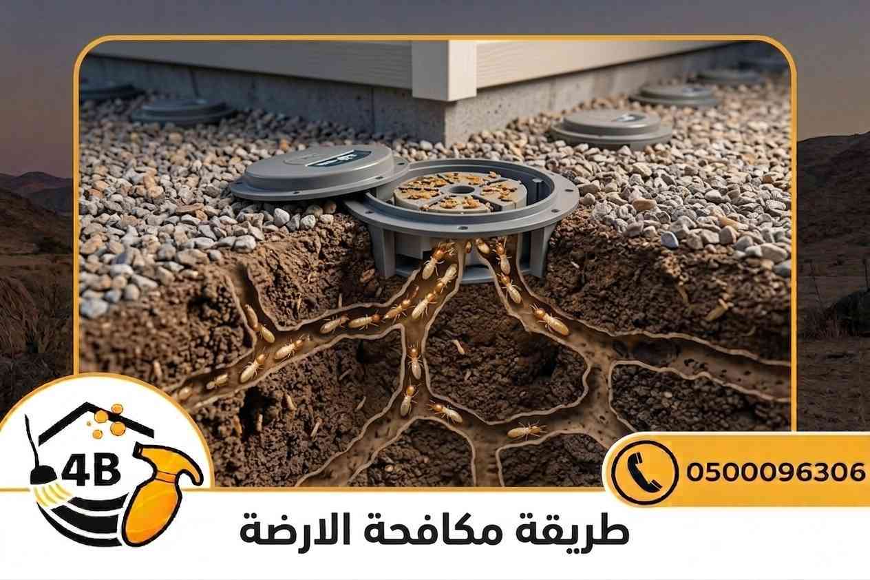 طريقة مكافحة الارضة